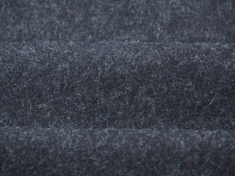 Dzianina wełniana - Ciemna szarość włos Dzianina wełniana - Ciemna szarość włos