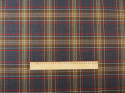 wełna tartan ciemny szary-brąz