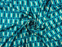 morska wiskoza w geometryczny deseń