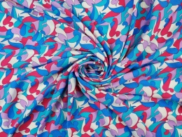 wiskoza w kolorowe łezki paisley