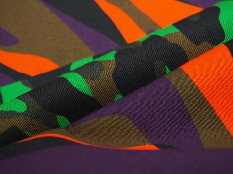 Bawełna Kenzo - Multikolor parka Bawełna Kenzo - Multikolor parka