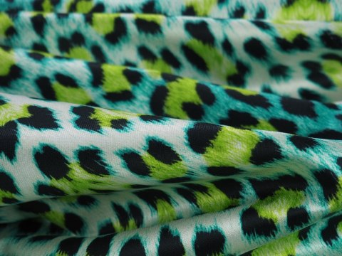 Bawełna Roberto Cavalli - Niebieska pantera Bawełna Roberto Cavalli - Niebieska pantera
