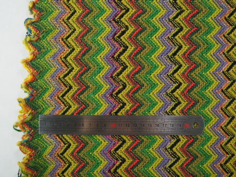 Wełna Missoni - Oliwkowo-żółty zygzak Wełna Missoni - Oliwkowo-żółty zygzak