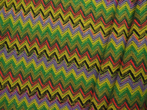 Wełna Missoni - Oliwkowo-żółty zygzak Wełna Missoni - Oliwkowo-żółty zygzak