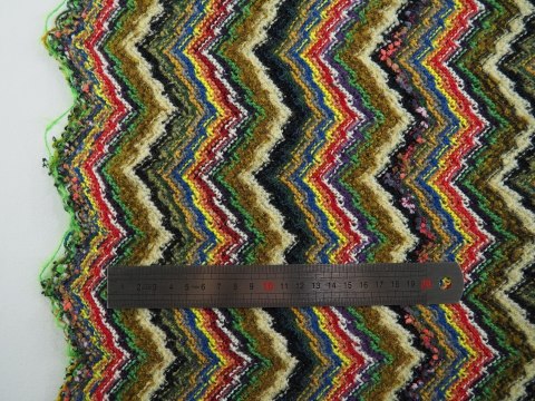 Wełna Missoni - Oliwkowo-żółty zygzak Wełna Missoni - Oliwkowo-żółty zygzak
