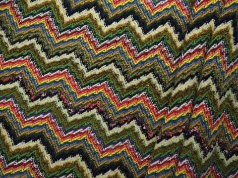 Wełna Missoni - Oliwkowo-żółty zygzak Wełna Missoni - Oliwkowo-żółty zygzak