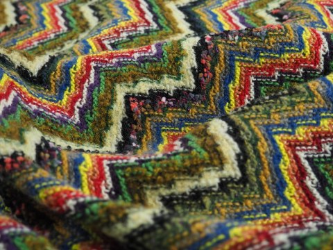 Wełna Missoni - Oliwkowo-żółty zygzak Wełna Missoni - Oliwkowo-żółty zygzak