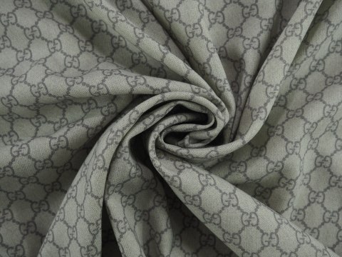 Wełna Gucci - Szary logotyp Wełna Gucci - Szary logotyp
