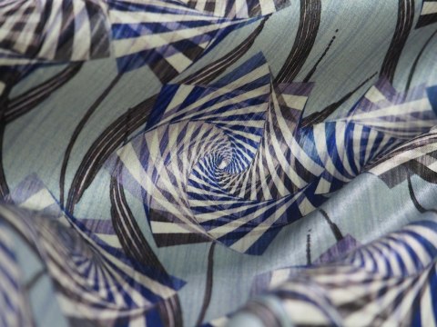 Wełna z jedwabiem - Geometryczne wzory Wełna z jedwabiem - Geometryczne wzory