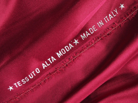 Jedwab elastyczny Alta Moda - Wino bordo Jedwab elastyczny Alta Moda - Wino bordo