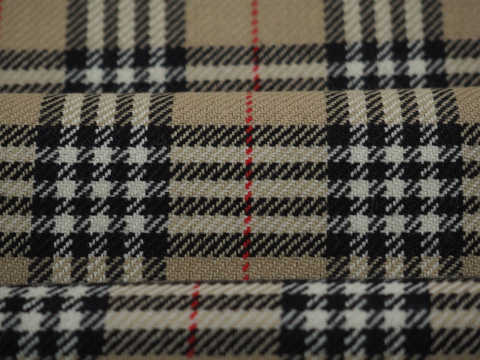 Wełna Burberry - Klasyczna krata Wełna Burberry - Klasyczna krata