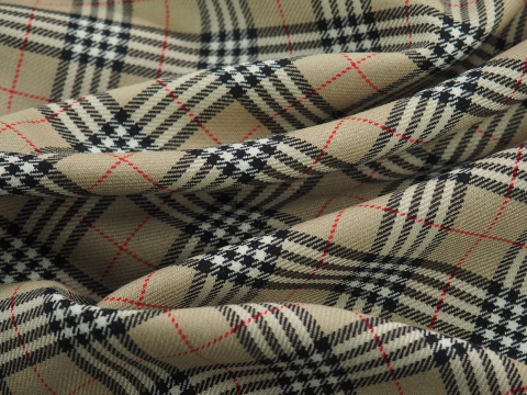 Wełna Burberry - Klasyczna krata Wełna Burberry - Klasyczna krata