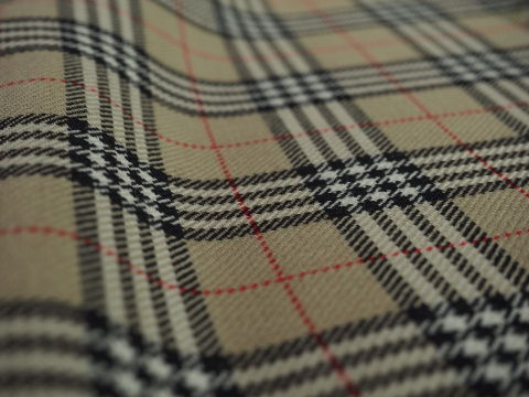 Wełna Burberry - Klasyczna krata Wełna Burberry - Klasyczna krata