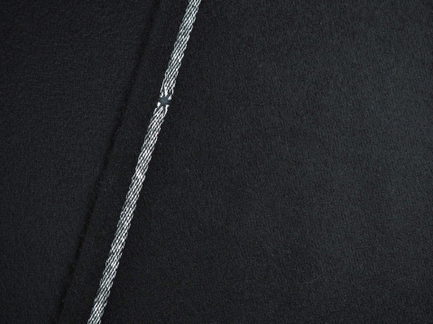 Wełna z kaszmirem Zegna - Czerń Wełna z kaszmirem Zegna - Czerń