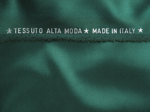 Jedwab elastyczny - Ciemny szmaragd Alta Moda Jedwab elastyczny - Ciemny szmaragd Alta Moda