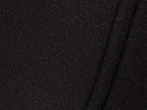 Chanelka bawełna - Czerń strukturalna Chanelka bawełna - Czerń strukturalna