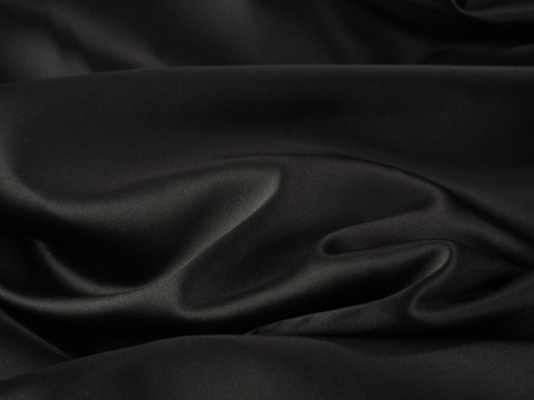 Jedwab elastyczny Alta Moda - Czerń Jedwab elastyczny Alta Moda - Czerń