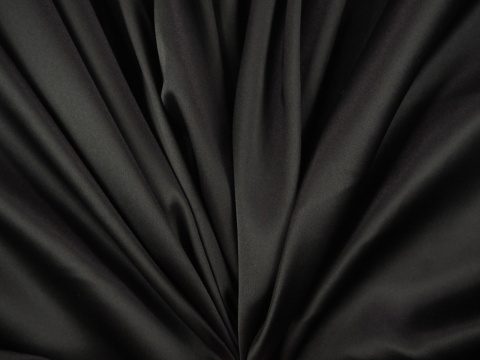 Jedwab elastyczny Alta Moda - Czerń Jedwab elastyczny Alta Moda - Czerń