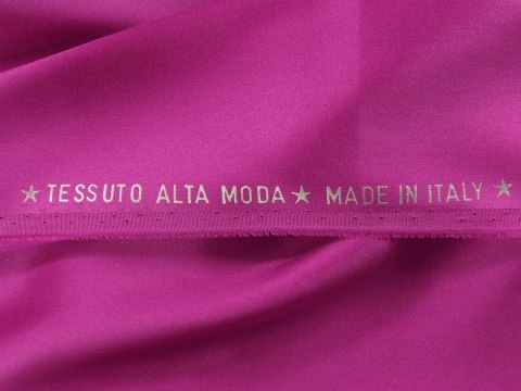Jedwab elastyczny Alta Moda - Fuksja Jedwab elastyczny Alta Moda - Fuksja