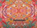 Wełna z wiskozą - Intensywnie kolorowe ornamenty Wełna z wiskozą - Intensywnie kolorowe ornamenty