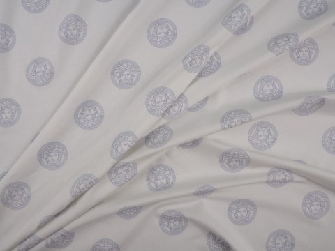 Dzianina sygnowana - Niebieskie meduzy Dzianina sygnowana - Niebieskie meduzy