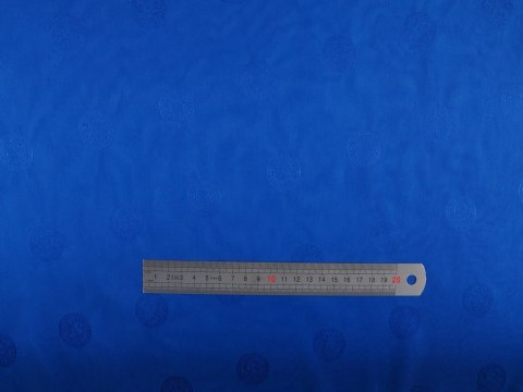 Podszewka sygnowana - Emblematy na niebieskim Podszewka sygnowana - Emblematy na niebieskim