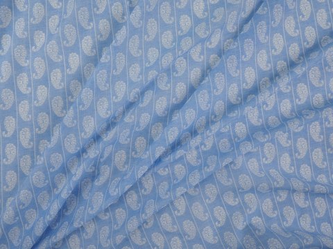 Jedwab - Pionowe paisley'e Jedwab - Pionowe paisley'e
