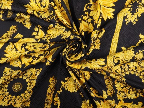 Jedwab - Złote ornamenty i wytłoczenia Jedwab - Złote ornamenty i wytłoczenia