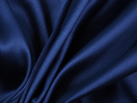 Jedwab elastyczny Alta Moda - Klasyczny granat Jedwab elastyczny Alta Moda - Klasyczny granat