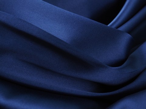 Jedwab elastyczny Alta Moda - Klasyczny granat Jedwab elastyczny Alta Moda - Klasyczny granat
