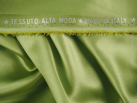 Jedwab elastyczny Alta Moda - Jasna trawa Jedwab elastyczny Alta Moda - Jasna trawa