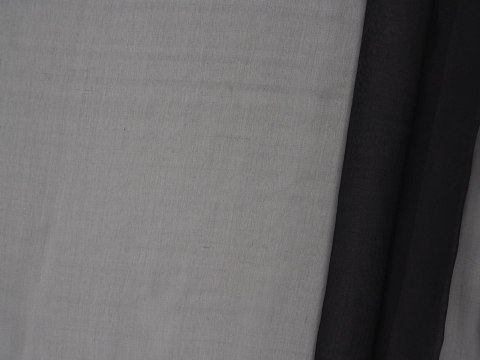 Jedwabna organza - Czerń Jedwabna organza - Czerń