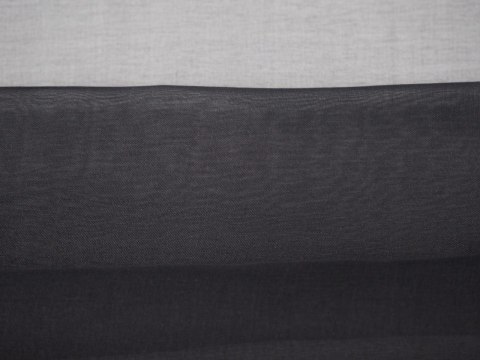 Jedwabna organza - Czerń Jedwabna organza - Czerń