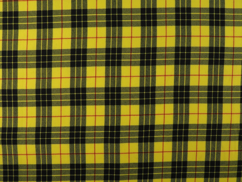 Wełna garsonkowa - Żółta krata tartan Wełna garsonkowa - Żółta krata tartan