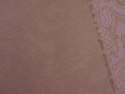 Dzianina wiskozowa - Złoty paisley na różu Dzianina wiskozowa - Złoty paisley na różu