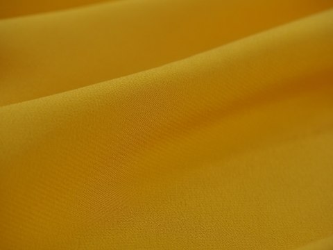 Jedwab krepa - Żółty z połyskiem Jedwab krepa - Żółty z połyskiem