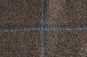 Kaszmir Loro Piana - Brązowa krata windowpane Kaszmir Loro Piana - Brązowa krata windowpane
