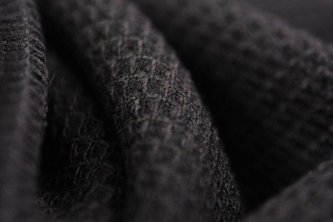 Wełna - Strukturalna czerń Wełna - Strukturalna czerń