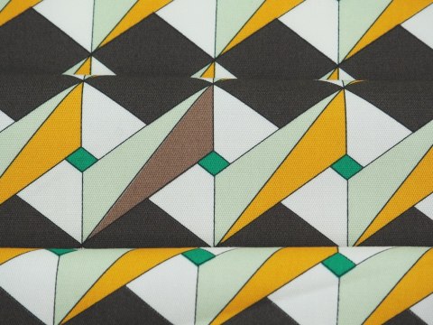 Bawełna elastyczna - Retro geometria Bawełna elastyczna - Retro geometria