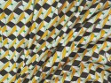 Bawełna elastyczna - Retro geometria Bawełna elastyczna - Retro geometria