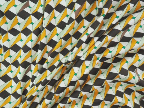 Bawełna elastyczna - Retro geometria Bawełna elastyczna - Retro geometria