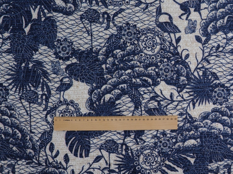 Chanelka - Granatowe wzory Chanelka - Granatowe wzory