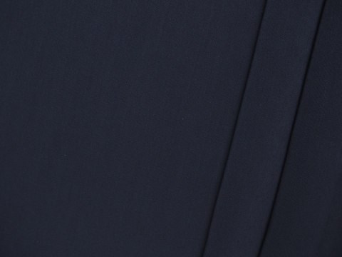 jedwab z wełną w ciemnym granatowym kolorze ryps jedwab z wełną w ciemnym granatowym kolorze ryps