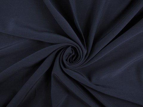 jedwab z wełną w ciemnym granatowym kolorze ryps jedwab z wełną w ciemnym granatowym kolorze ryps