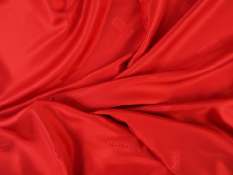 czerwona podszewka wiskozowa prążek czerwona podszewka wiskozowa prążek
