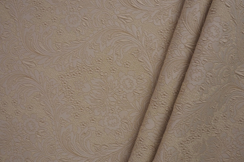 Żakard Dolce&Gabbana - Kremowe wytłaczane wzory Żakard Dolce&Gabbana - Kremowe wytłaczane wzory