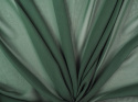 jedwab szyfon w kolorze ciemnej, leśnej zieleni