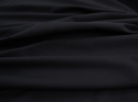 czarny batyst bawełniany naturalny